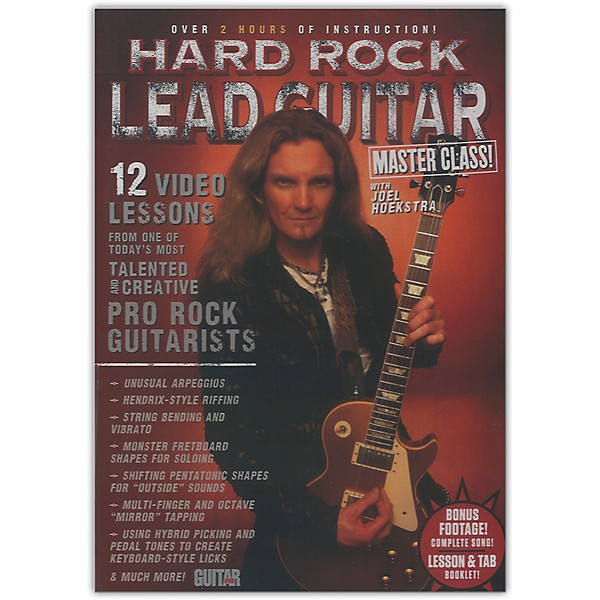 Guitar World Guitar World: Hard Rock Lead Guitar Master Class! DVD Intermediate