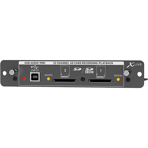 Behringer X-LIVE X32 Expansion Card for 32-Channel SD Card and USB Recording