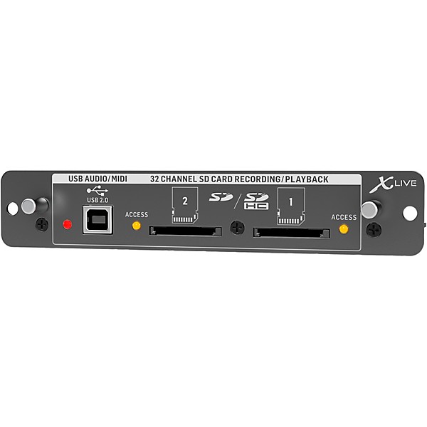 Behringer X-LIVE X32 Expansion Card for 32-Channel SD Card and USB Recording
