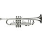 Levante LV-TR6301 Bb Professional Trumpet with Monel Valves - Silver Plated Silver plated Gold Brass Bell thumbnail