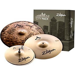 Zildjian A City Cymbal Pack With Free 14" Cymbal