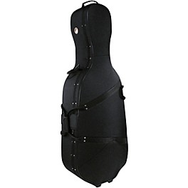 Travelite Deluxe Cello Case 3/4 Size Black Exterior, Bl... Travelite Deluxe Cello Case 4/4 Size Black Exterior, Blue Interior