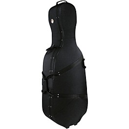 Travelite Deluxe Cello Case 3/4 Size Black Exterior, Bl... Travelite Deluxe Cello Case 1/4 Size Black Exterior, Blue Interior