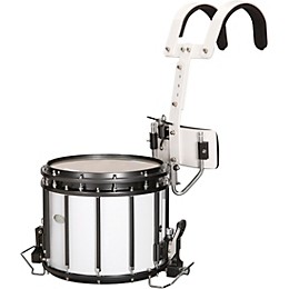 Sound Percussion Labs High-Tension Marching Snare Drum with Carrier 13 x 11 in. White