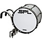 Sound Percussion Labs Birch Marching Bass Drum with Carrier - White 16 x 14 in. thumbnail