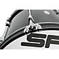 Sound Percussion Labs Birch Marching Bass Drum with Carrier - Black 20 x 14 in.