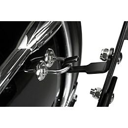 Sound Percussion Labs Birch Marching Bass Drum with Carrier - Black 22 x 14 in.