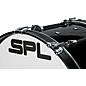 Sound Percussion Labs Birch Marching Bass Drum with Carrier - Black 22 x 14 in.