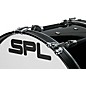 Sound Percussion Labs Birch Marching Bass Drum with Carrier - Black 24 x 14 in.