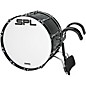Sound Percussion Labs Birch Marching Bass Drum with Carrier - Black 26 x 14 in.