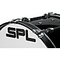 Sound Percussion Labs Birch Marching Bass Drum with Carrier - Black 26 x 14 in.