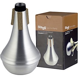 Stagg Aluminium Straight Mute for Trumpet Aluminum