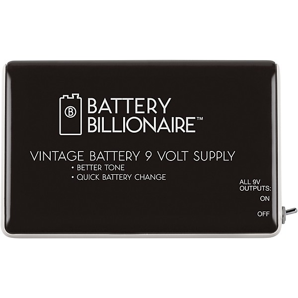 Open Box Danelectro Billionaire Battery Effects Pedal Power Supply Level 1