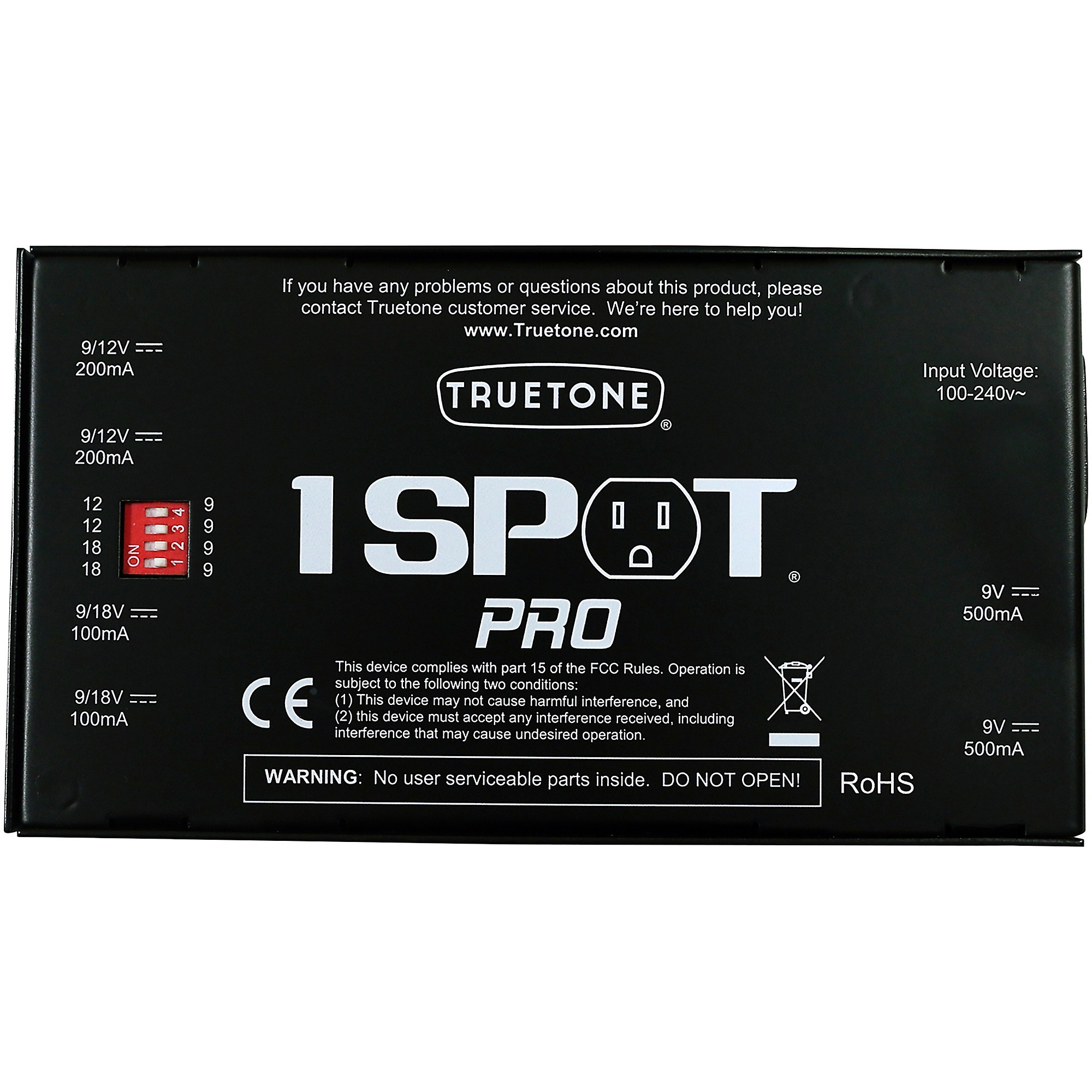 Truetone 1SPOT PRO CS6 パワーサプライ Truetone 1 SPOT Pro CS6 Power Supply | Guitar Center