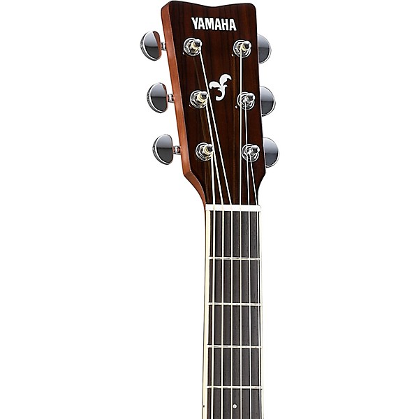 Yamaha FG-TA TransAcoustic Dreadnought Acoustic-Electric Guitar Brown Sunburst