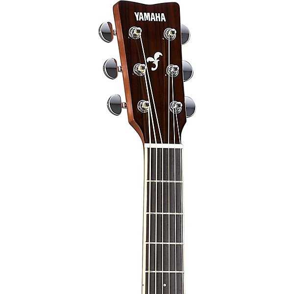 Yamaha FG-TA TransAcoustic Dreadnought Acoustic-Electric Guitar Brown  Sunburst