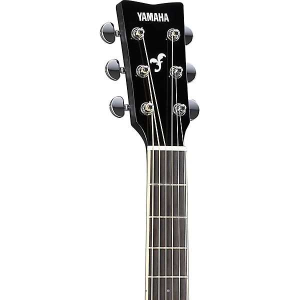 Yamaha FG-TA TransAcoustic Dreadnought Acoustic-Electric Guitar Black