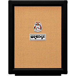 Open Box Orange Amplifiers PPC212-V Vertical 2x12 Guitar Speaker Cabinet Level 1 Black