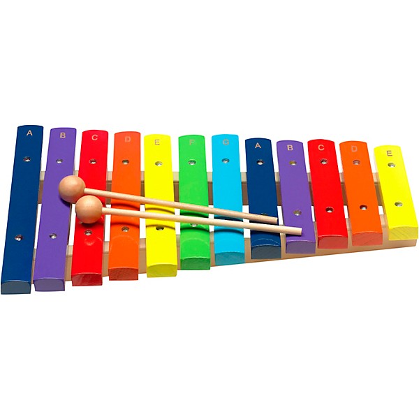 Stagg Xylophone 12-Keys - Rainbow Color