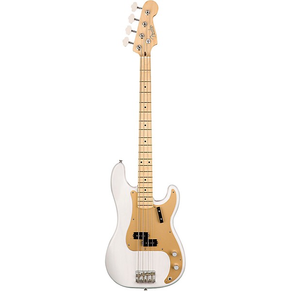 Open Box Fender American Original '50s Precision Bass Maple Fingerboard Level 2 White Blonde 190839525659