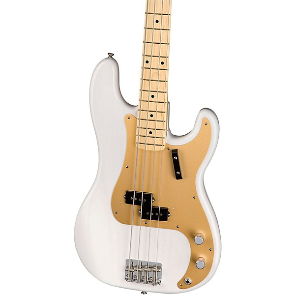 Open Box Fender American Original '50s Precision Bass Maple Fingerboard Level 2 White Blonde 190839525659