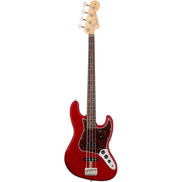 Fender American Original '60s Jazz Bass Rosewood Fingerboard Candy Apple Red