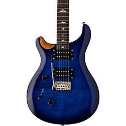 PRS SE Custom 24 Lefty Electric Guitar Faded Blue Burst