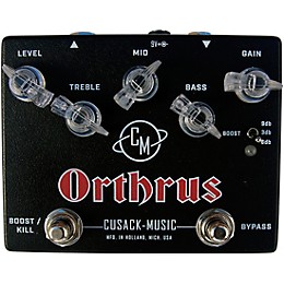 Cusack Music Orthrus Distortion Effects Pedal