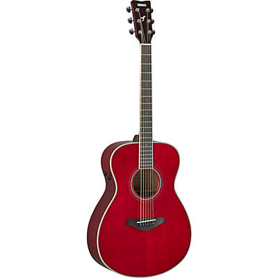 Yamaha Fs-Ta Transacoustic Concert Acoustic-Electric Guitar Ruby Red for sale