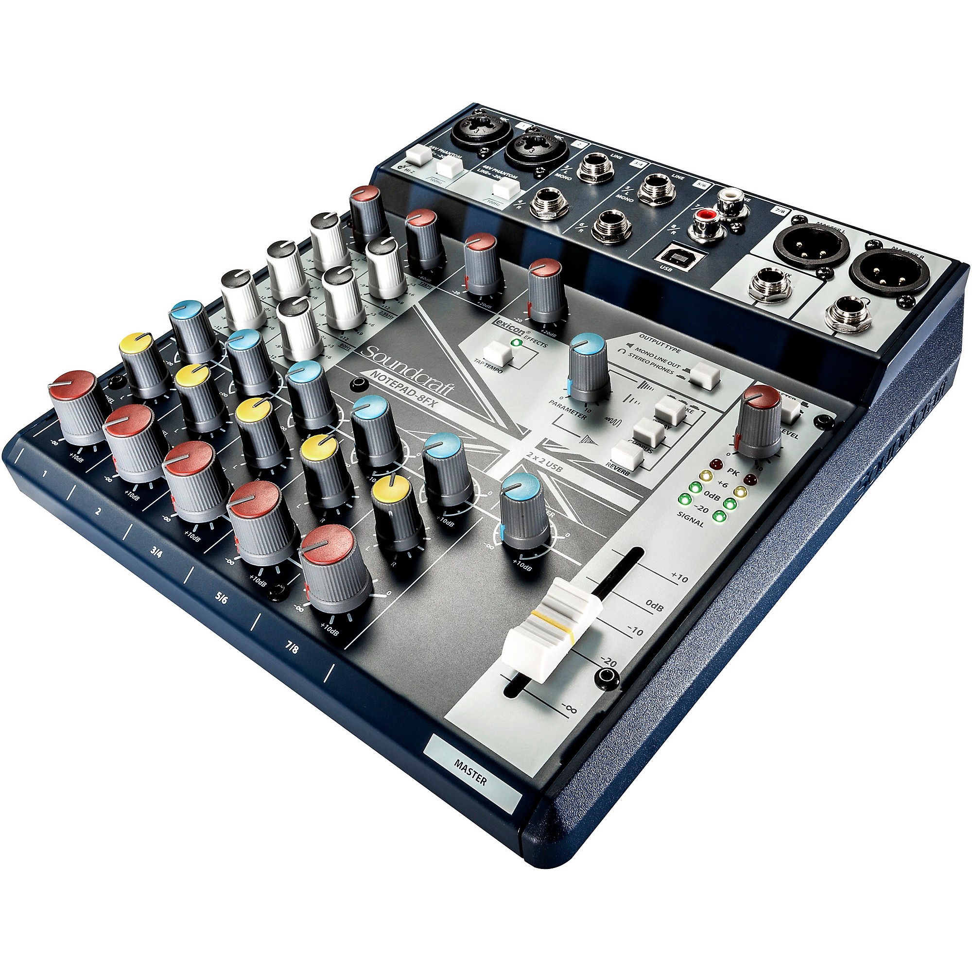 Soundcraft Notepad-8FX Small-Format 8-Channel Analog Mixer