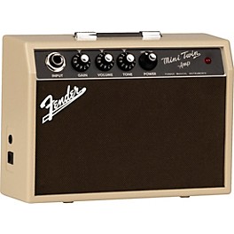 Fender Mini '65 Twin 1W 2x3 Guitar Combo Amp Black Fender Mini '65 Twin 1W 2x3 Guitar Combo Amp Blonde