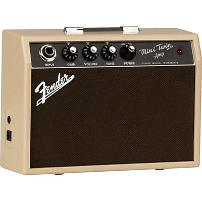 Fender Mini '65 Twin 1W 2X3 Guitar Combo Amp Blonde for sale