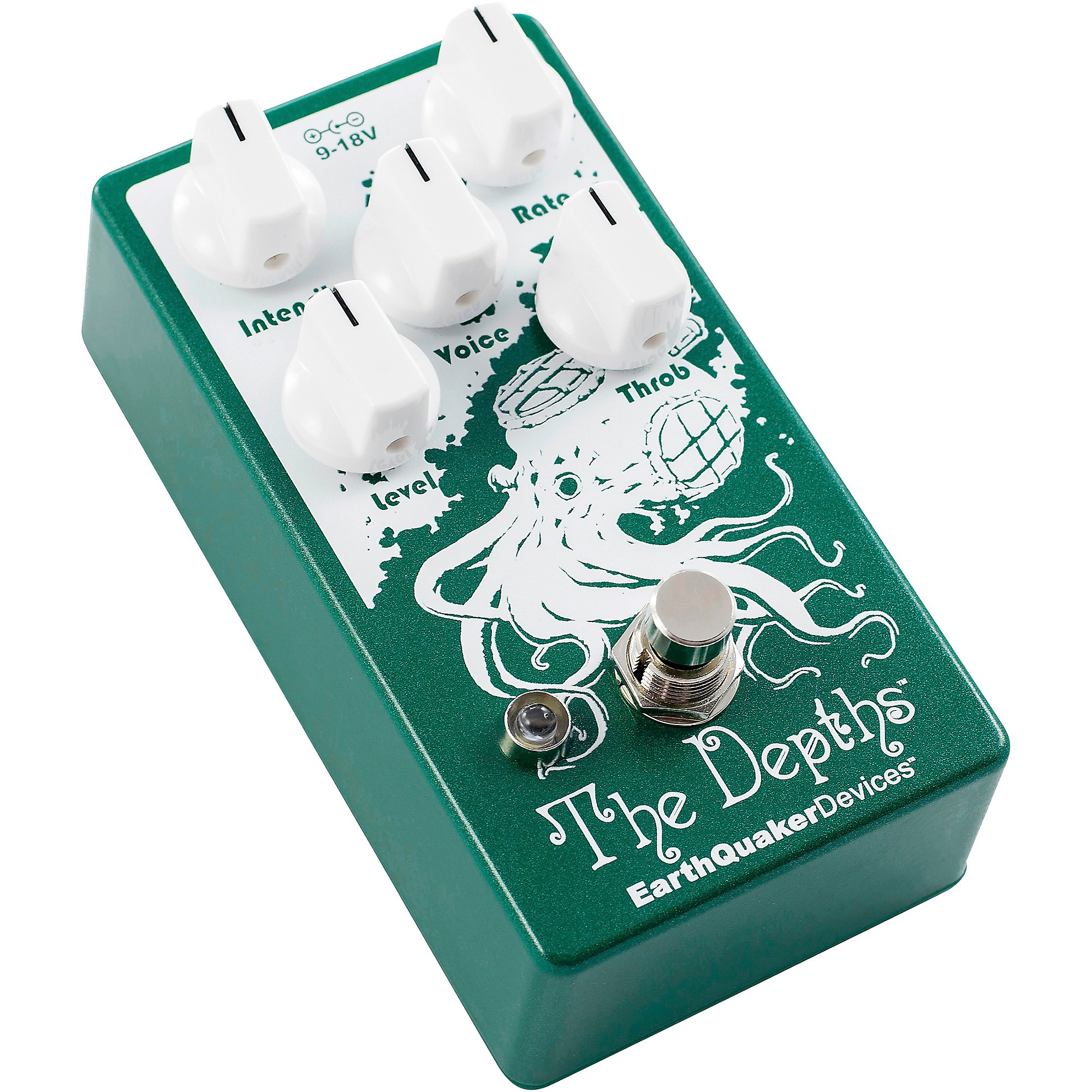 EarthQuaker Devices The Depths V2 Optical Vibe Effects Pedal