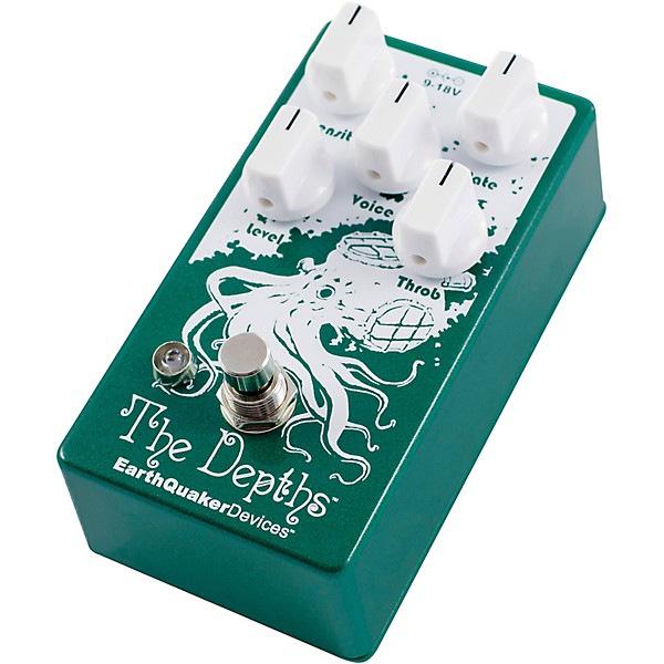 EarthQuaker Devices The Depths V2 Optical Vibe Effects Pedal