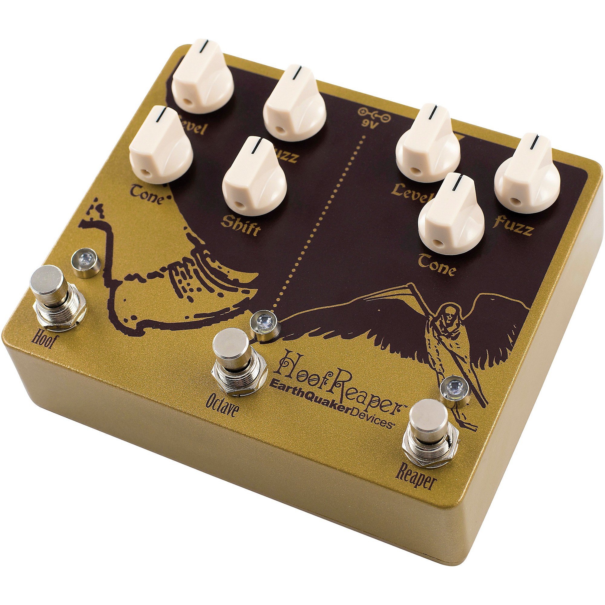 ギター EarthQuaker Devices Hoof Reaper EarthQuaker Devices Hoof Reaper V2 Effects Pedal | Guitar Center