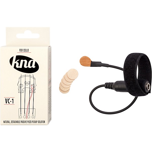 Open Box KNA VC-1 Portable Piezo Pickup for Cello Level 1