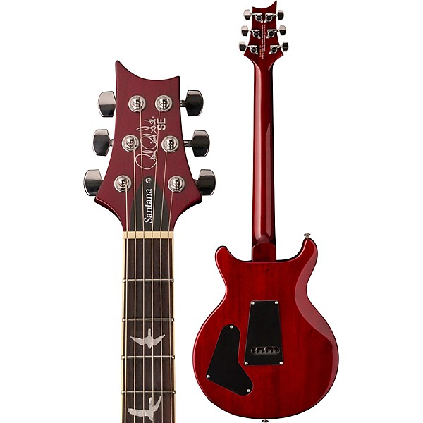 PRS SE Santana Standard Electric Guitar Vintage Cherry