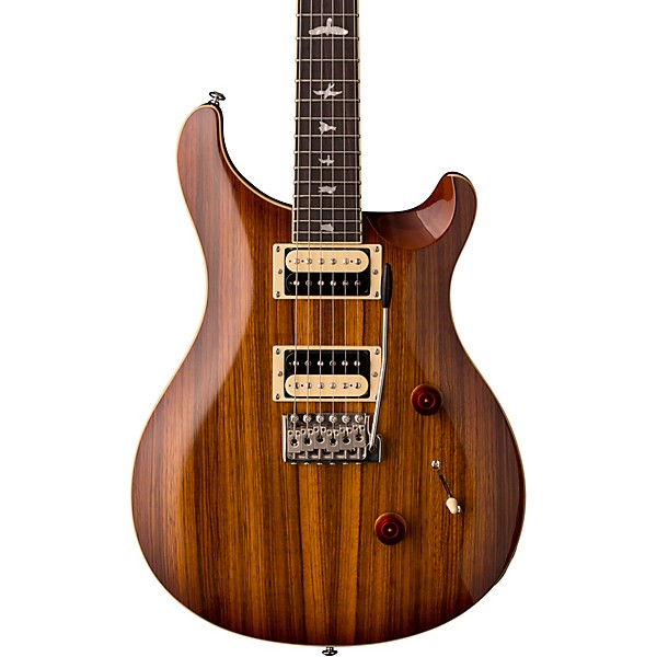 PRS SE Custom 24 Zebrawood Electric Guitar Vintage Sunburst