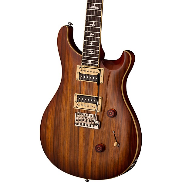 PRS SE Custom 24 Zebrawood Electric Guitar Vintage Sunburst