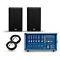 Phonic PA Package with Powerpod 630R Mixer and QSC E Series Speakers 10" Mains thumbnail