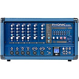 Phonic PA Package with Powerpod 630R Mixer and QSC E Series Speakers 10" Mains