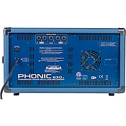 Phonic PA Package with Powerpod 630R Mixer and QSC E Series Speakers 10" Mains