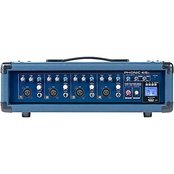 Phonic PA Package with Powerpod 415R Mixer and Kustom KPC Speakers 15" Mains