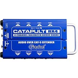 Radial Engineering Catapult 4-channel Cat 5 Audio Snake (RX4 Receiver Module)