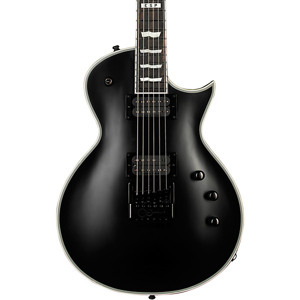 ESP E-II Eclipse Evertune Electric Guitar Black Satin