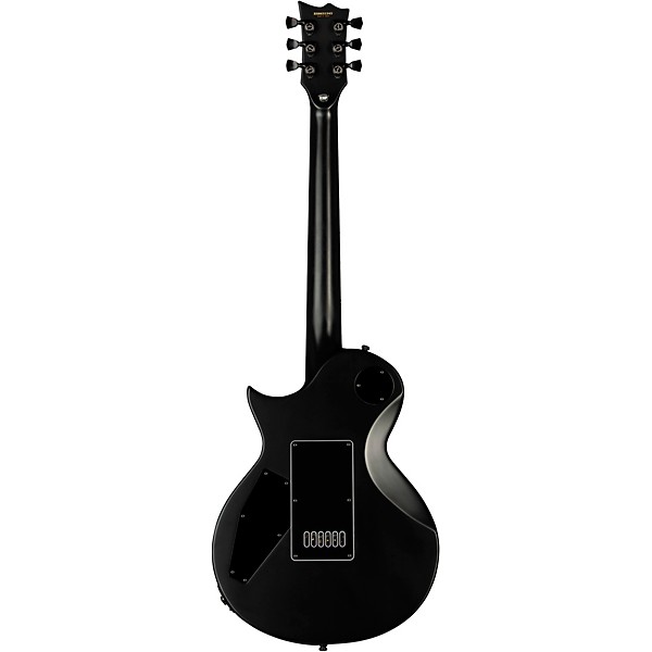 ESP E-II Eclipse Evertune Electric Guitar Black Satin