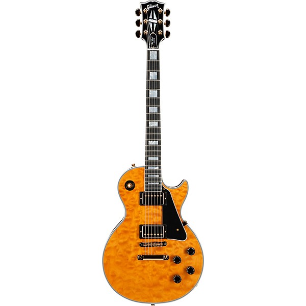 ギター Gibson Les Paul Custum 3A Platinum Gibson Custom Les Paul Custom 3A Quilt Top Electric
