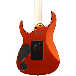 Open Box Ibanez RG652AHMS RG Prestige Electric Guitar Level 1 Orange Metallic Burst Flat
