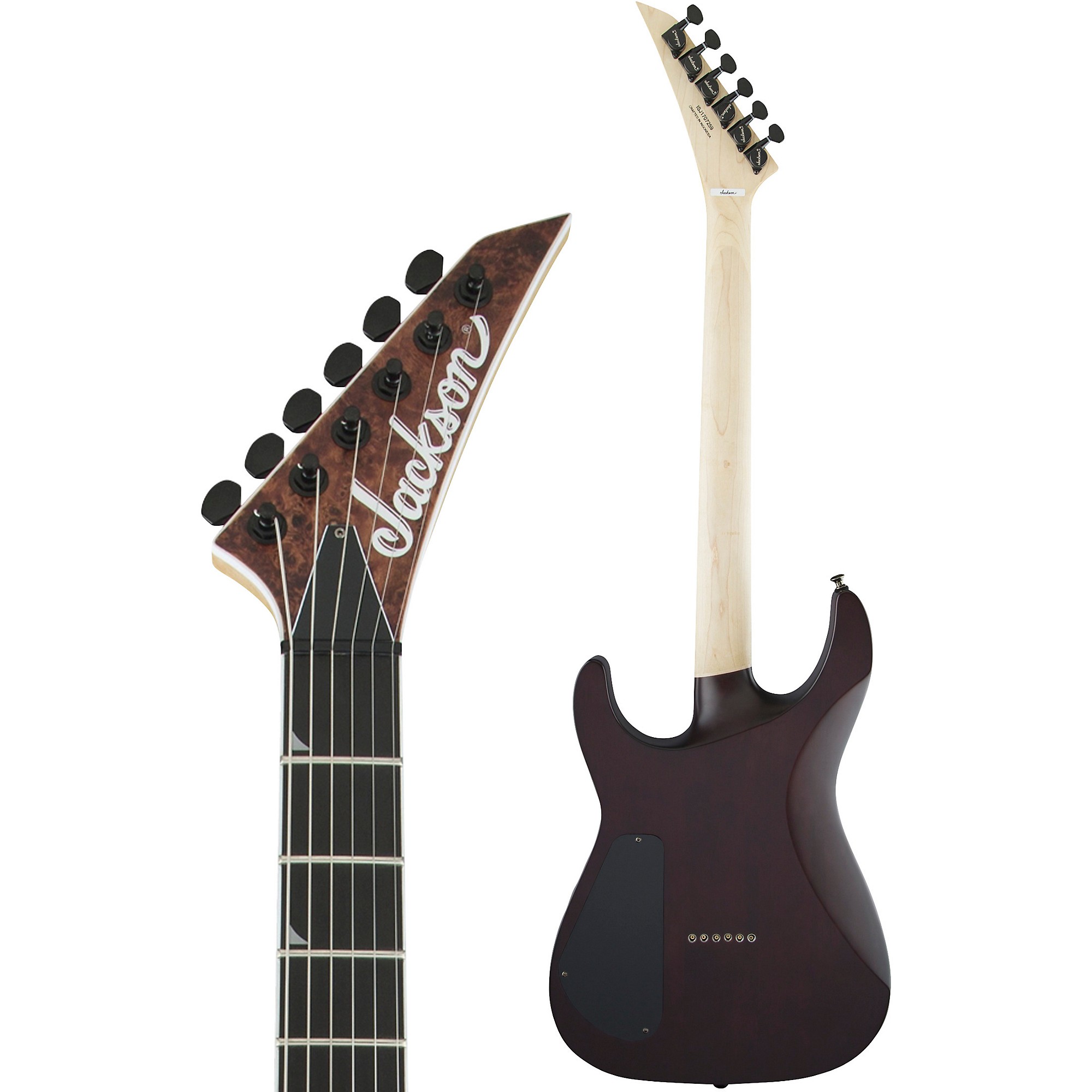 ☆ Jackson pro SL2P MAH Carmel Burl ☆ Jackson Pro Series Soloist SL2P HT MAH Electric Guitar