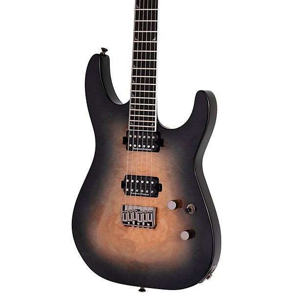 Jackson Pro Series Soloist SL2P HT MAH Electric Guitar Transparent Black Burst